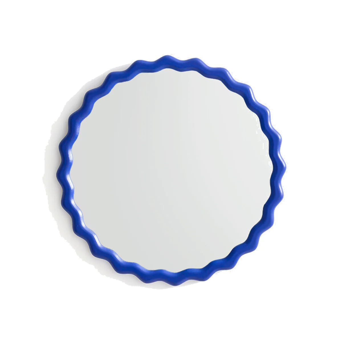 Nadima 35cm Diameter Wavy Mirror – image 1