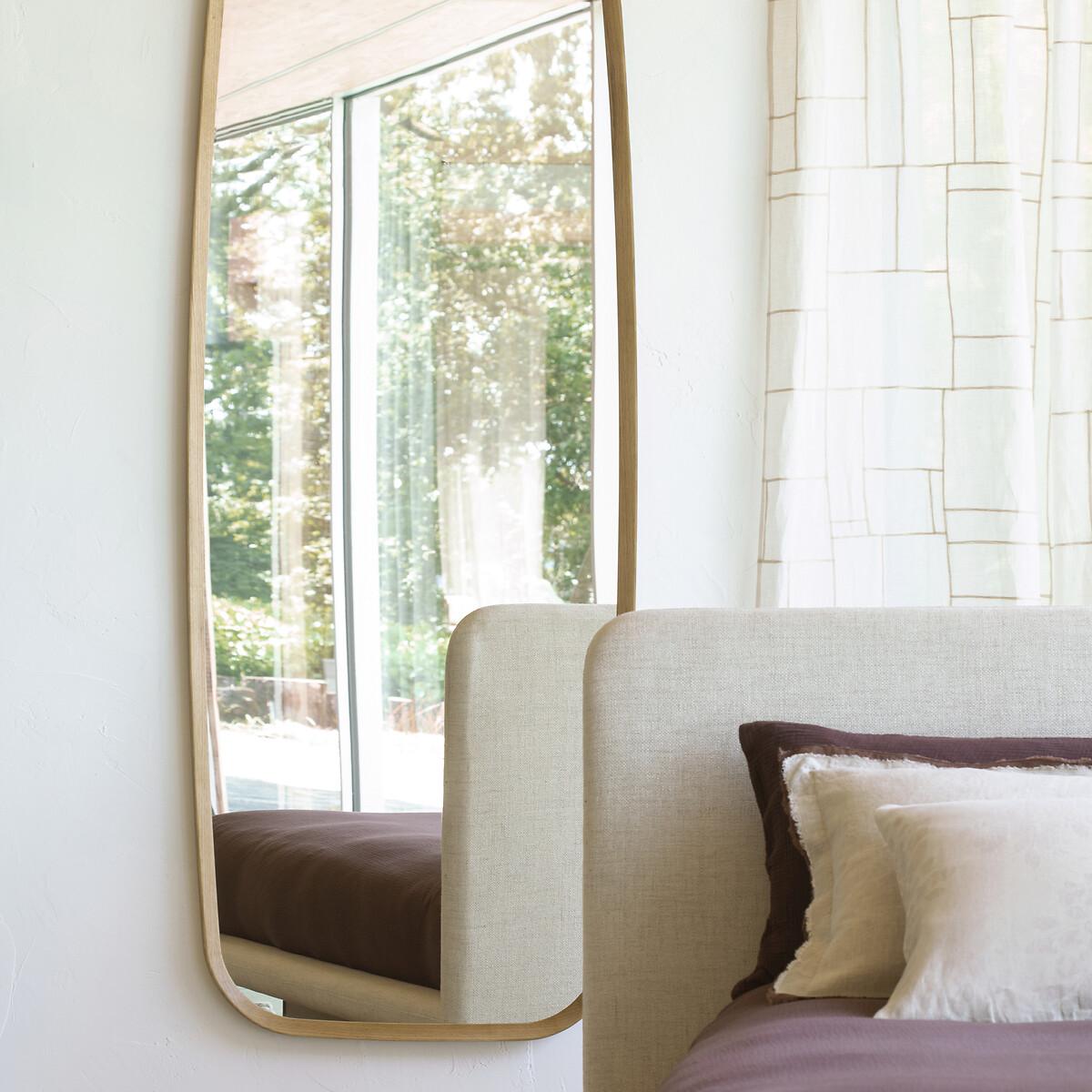 Orion 180cm High Solid Oak Rectangular Mirror – image 5