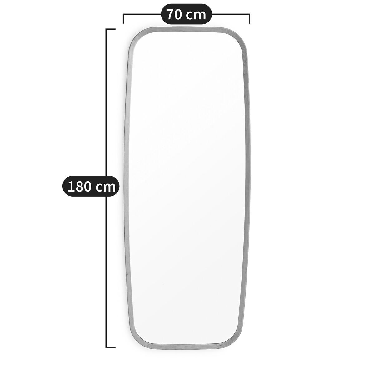Orion 180cm High Solid Oak Rectangular Mirror – image 6