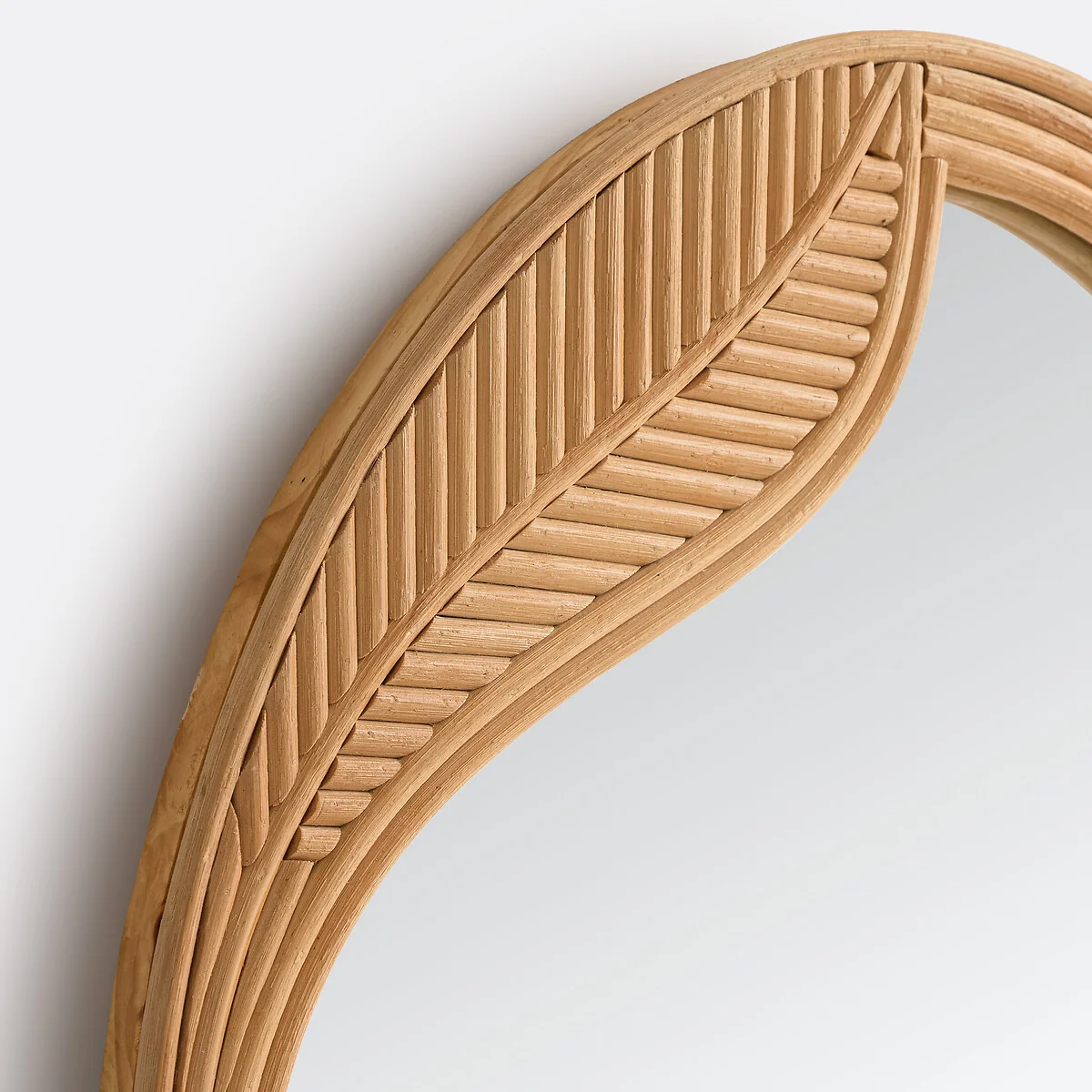 Sylea Oval Rattan Mirror, 50 X 65cm – image 3