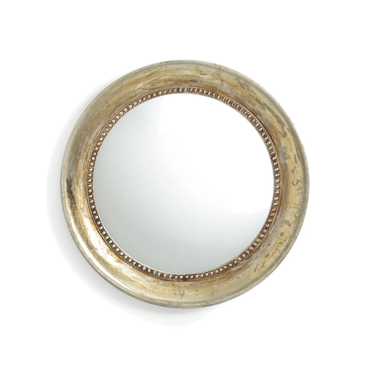 Afsan 60cm Diameter Round Mango Wood Mirror – image 1