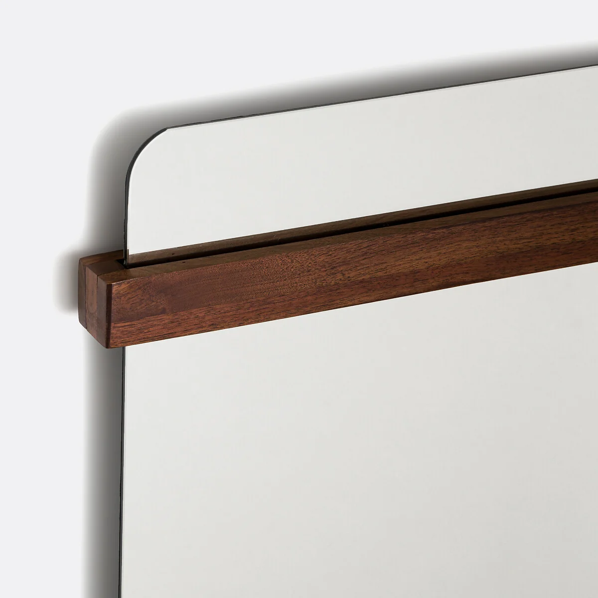 Nemma 120 X 64cm Walnut Mirror – image 5