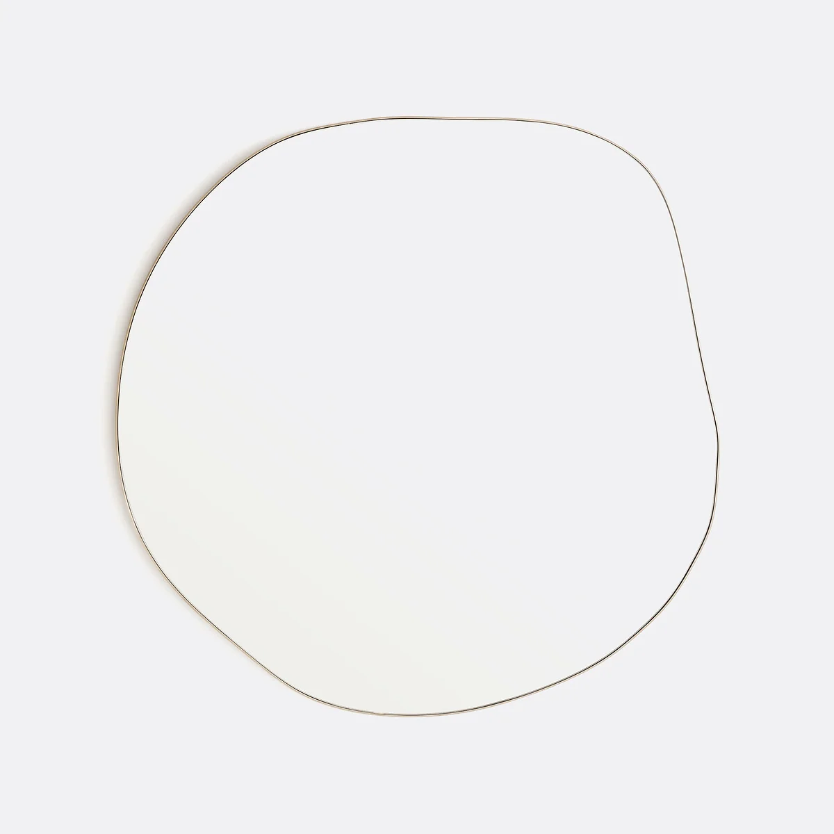 Ornica Medium Organic Shaped Metal Mirror – image 2