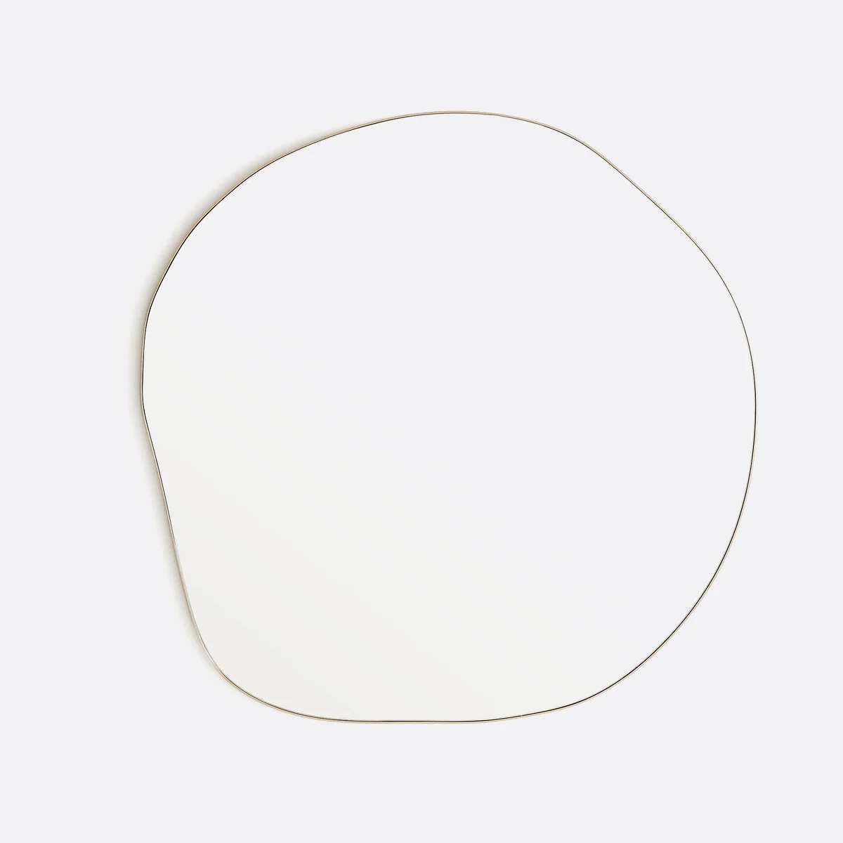 Ornica Medium Organic Shaped Metal Mirror – image 4