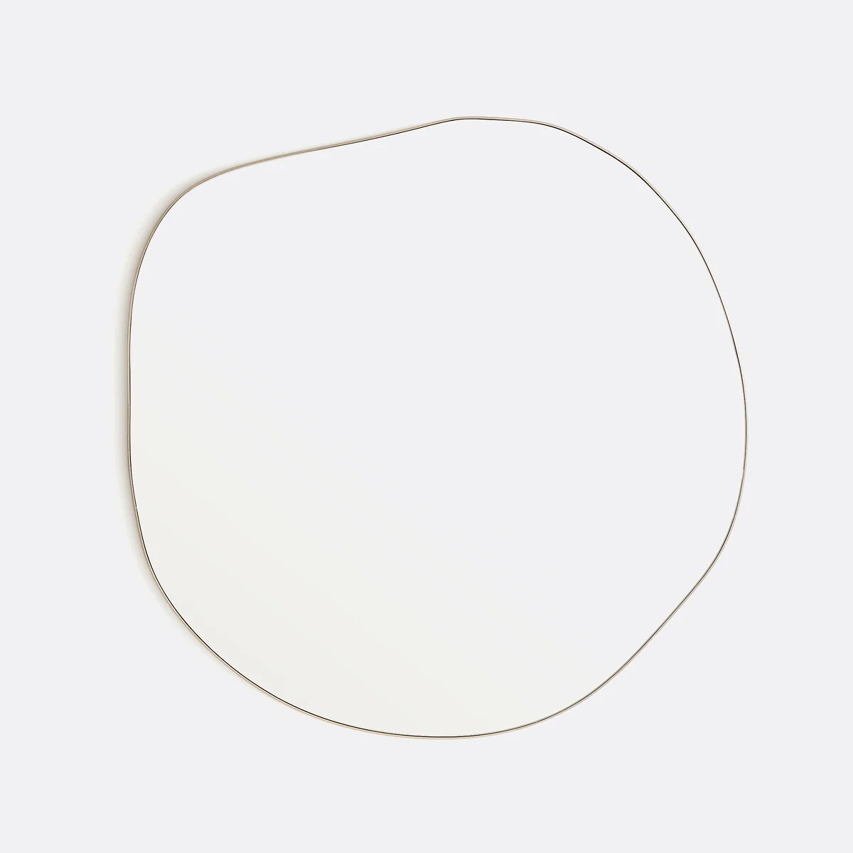 Ornica Medium Organic Shaped Metal Mirror – image 5