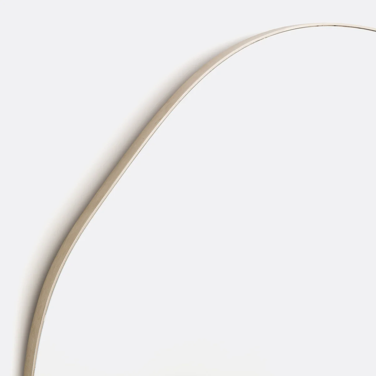 Ornica Medium Organic Shaped Metal Mirror – image 6