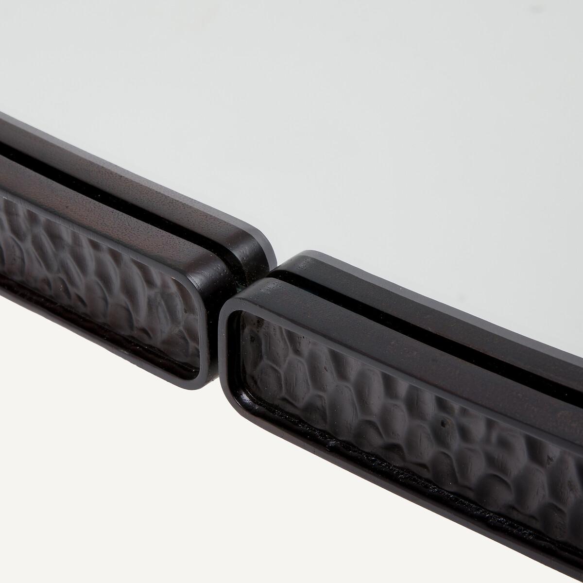 Rectangular Mirror with Gouged Finish Kuchim – image 3