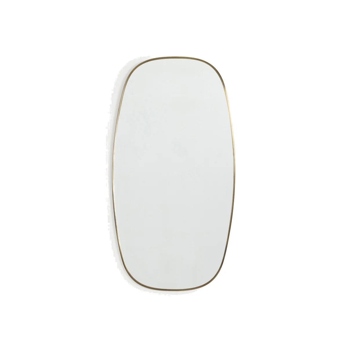 Caligone 100cm Aged Brass Mirror – image 1
