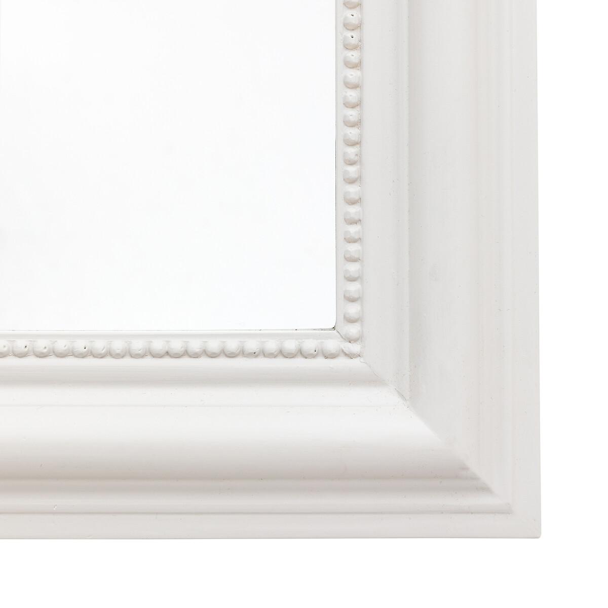 131 x 95cm Stone Wood Window Mirror – image 2