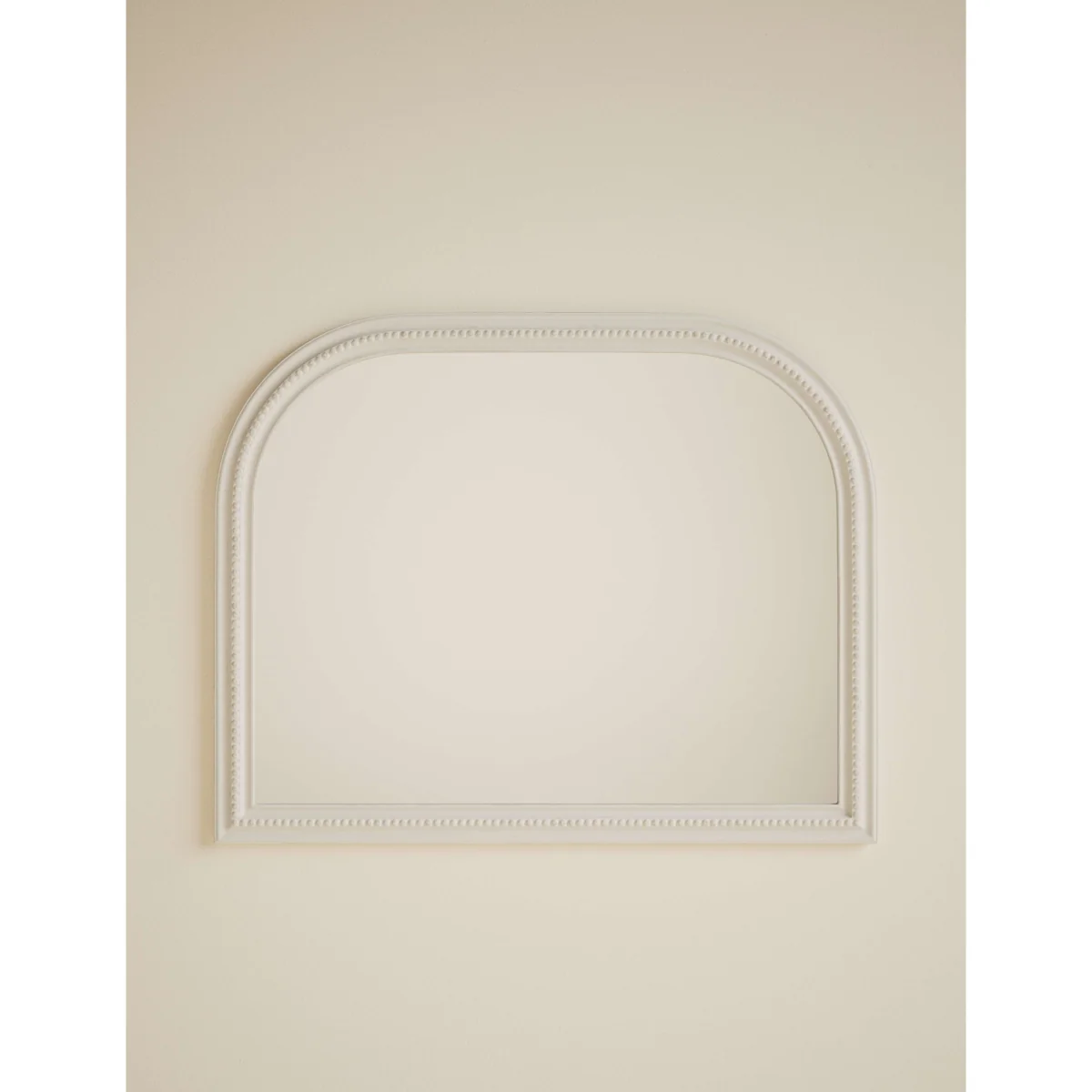 M&S Daphne Arch Overmantel Mirror 100 x 80 White – image 2