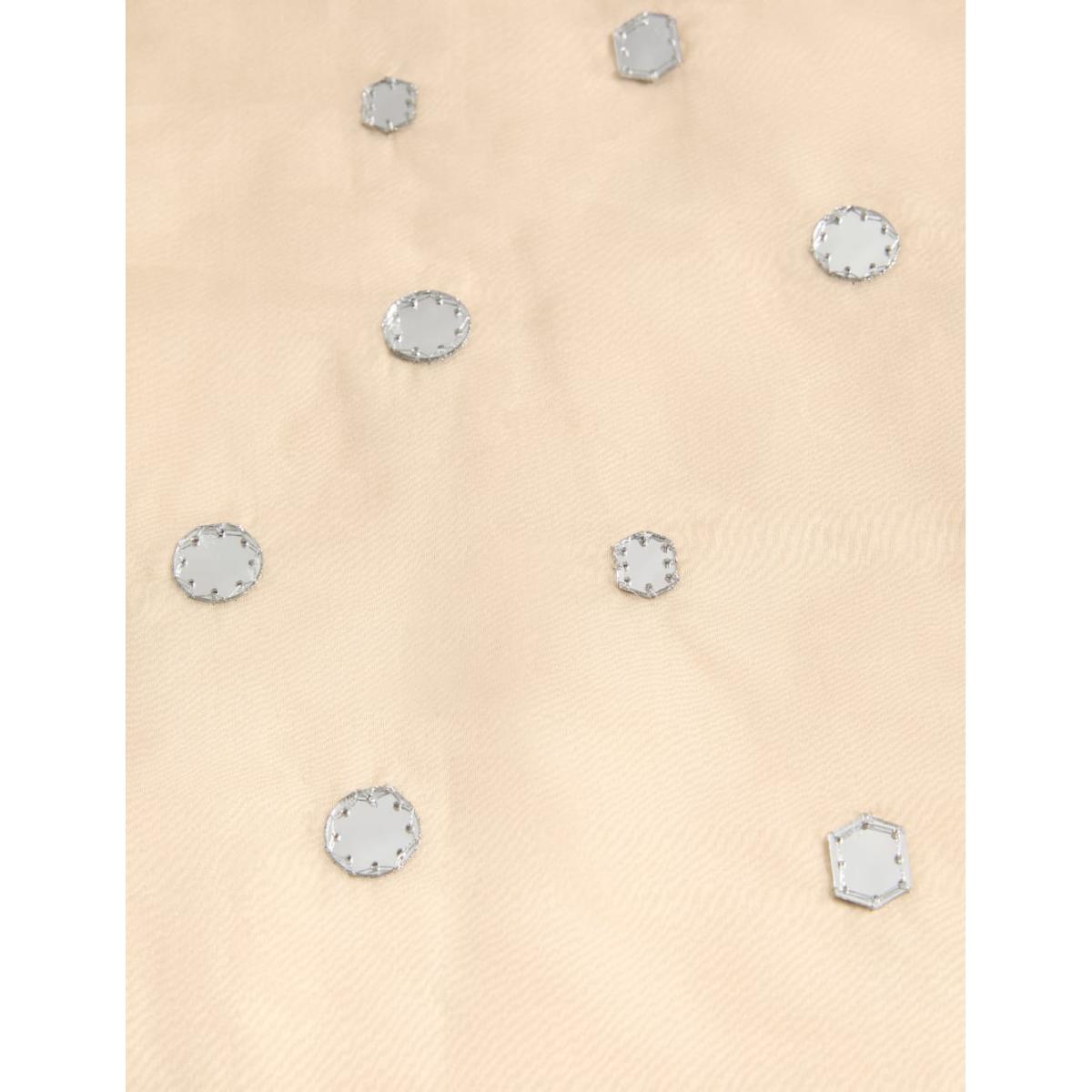 Autograph Women's Mirror Embellished Sleeveless Longline Top - 12 - Neutral, Neutral – image 7