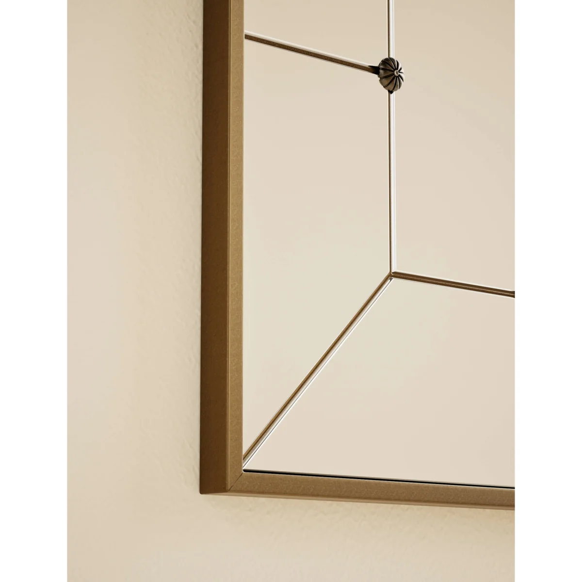 M&S Eliza Rectangular Wall Mirror Gold – image 3