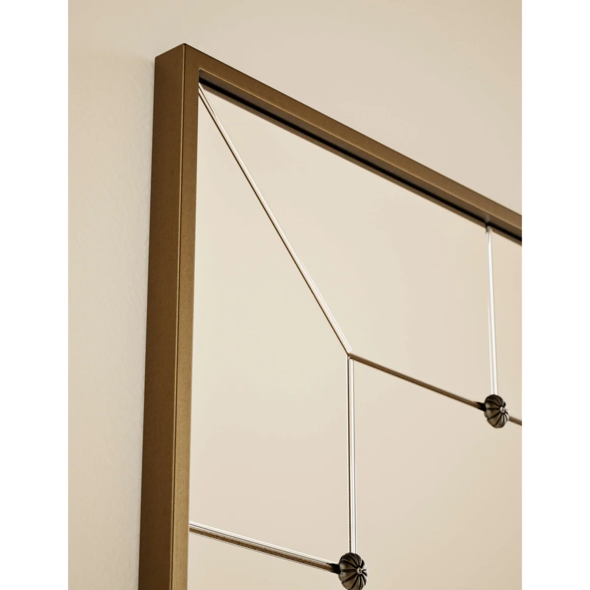 M&S Eliza Rectangular Wall Mirror Gold – image 4