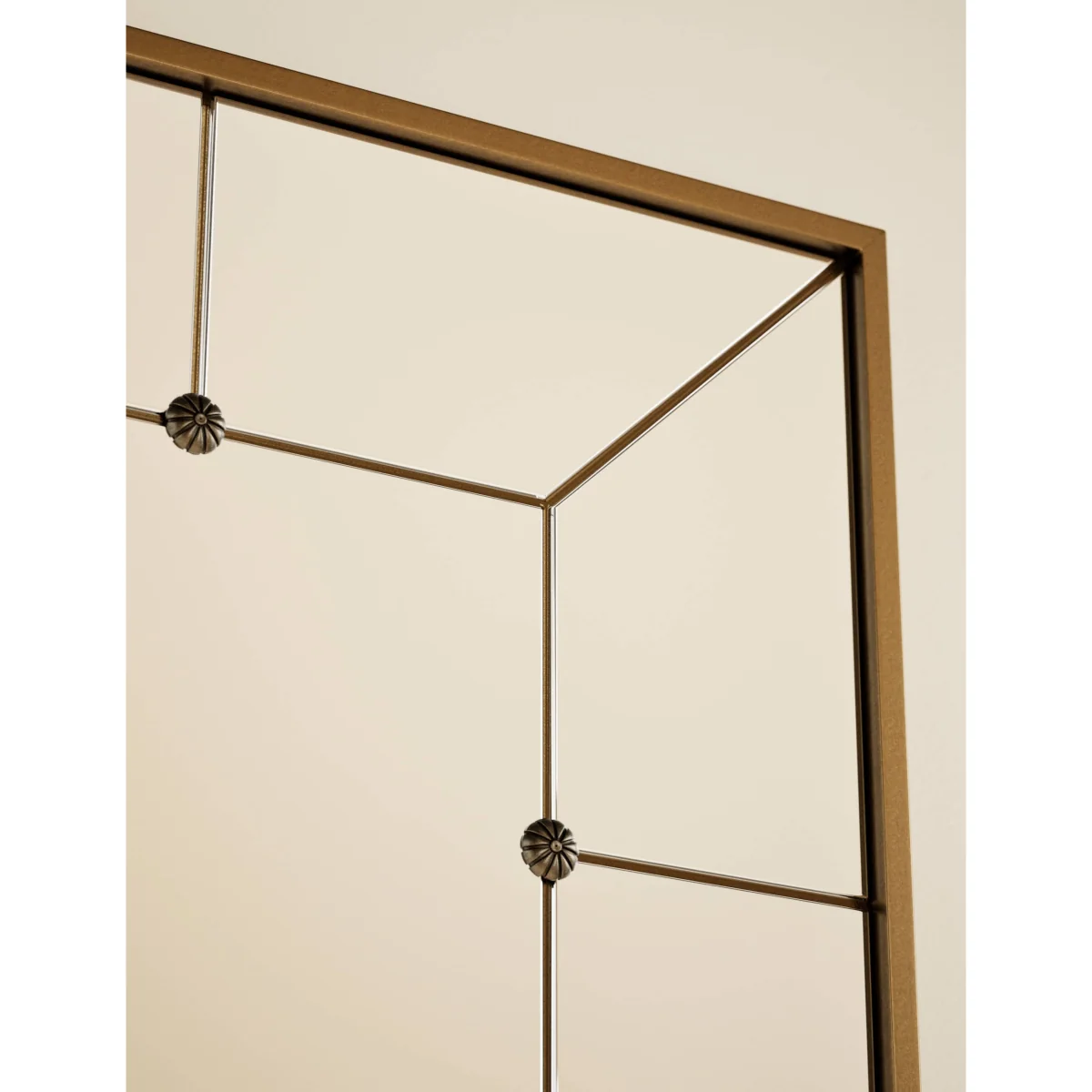 M&S Eliza Rectangular Wall Mirror Gold – image 5