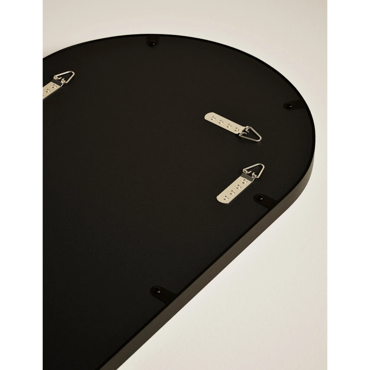M&S Milan Pill Shape Short Hanging Mirror 80 x 40 Black – image 5