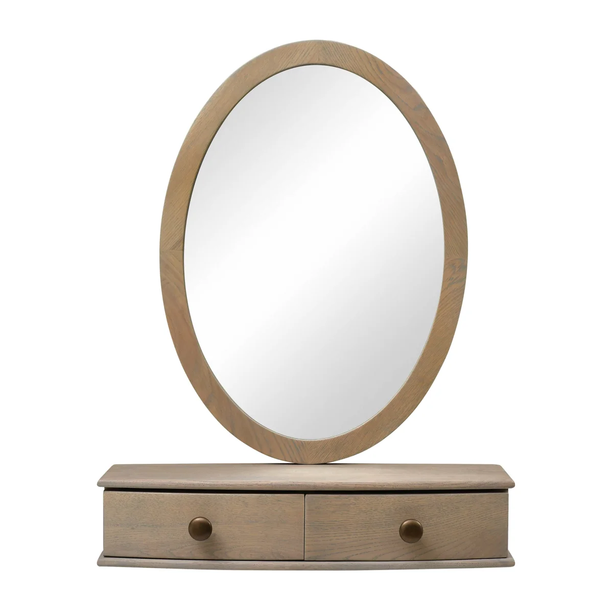 Cotswold Company Winchcombe Vanity Mirror Dark Brown – image 2