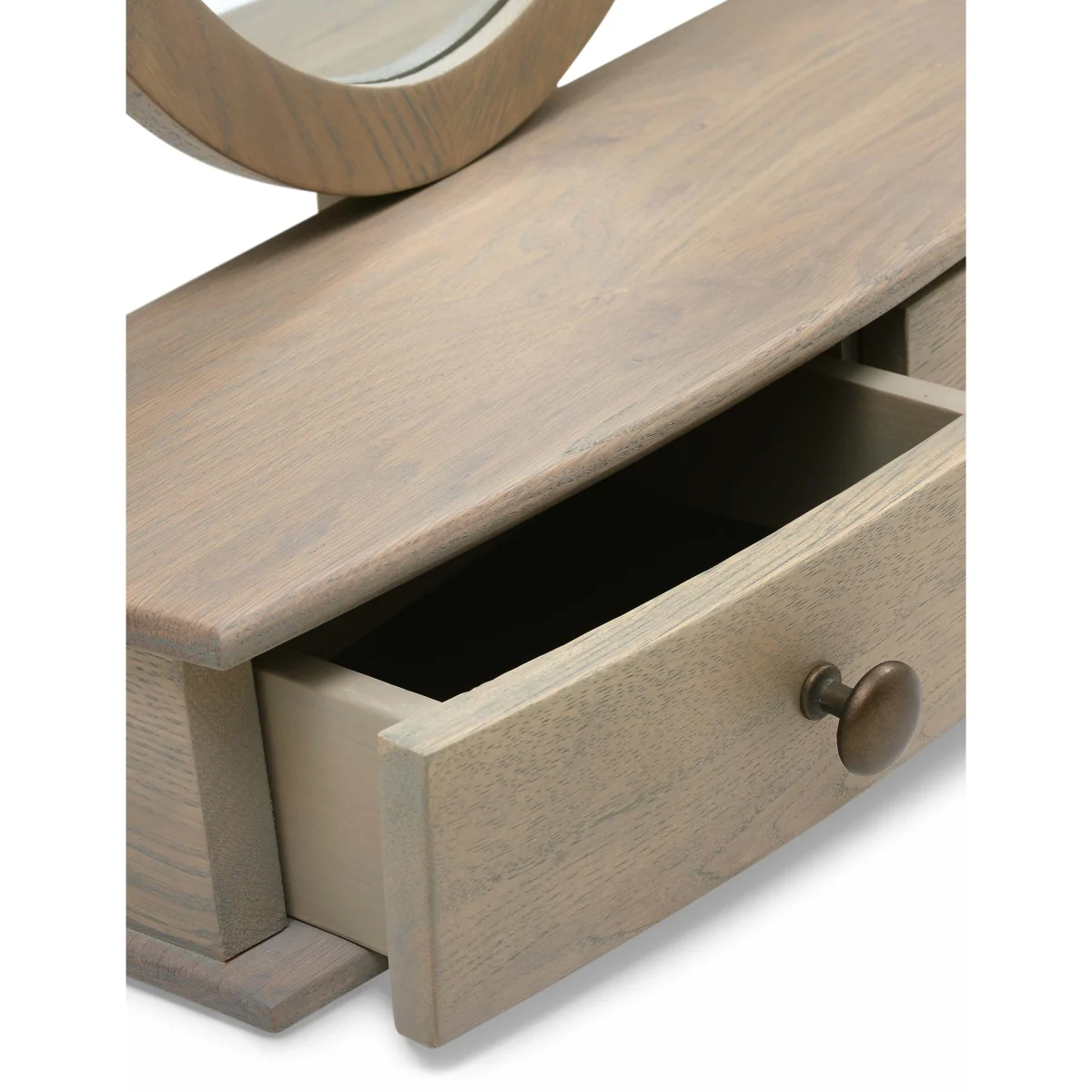 Cotswold Company Winchcombe Vanity Mirror Dark Brown – image 4