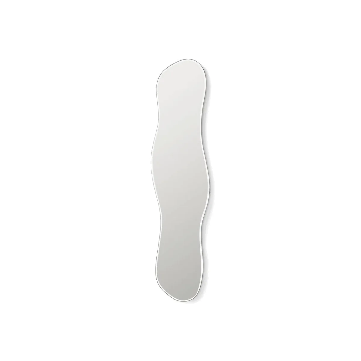 Pond Full Size Wall mirror metal silver / W 40 x H 164.8 cm - Ferm Living – image 1