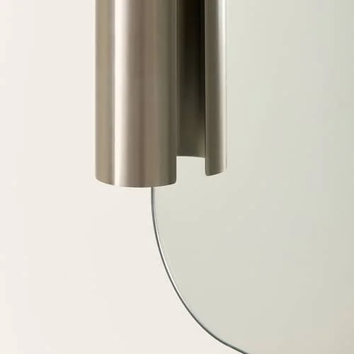 Roll Wall mirror metal / 60 x 65 cm - NOBODINOZ – image 7