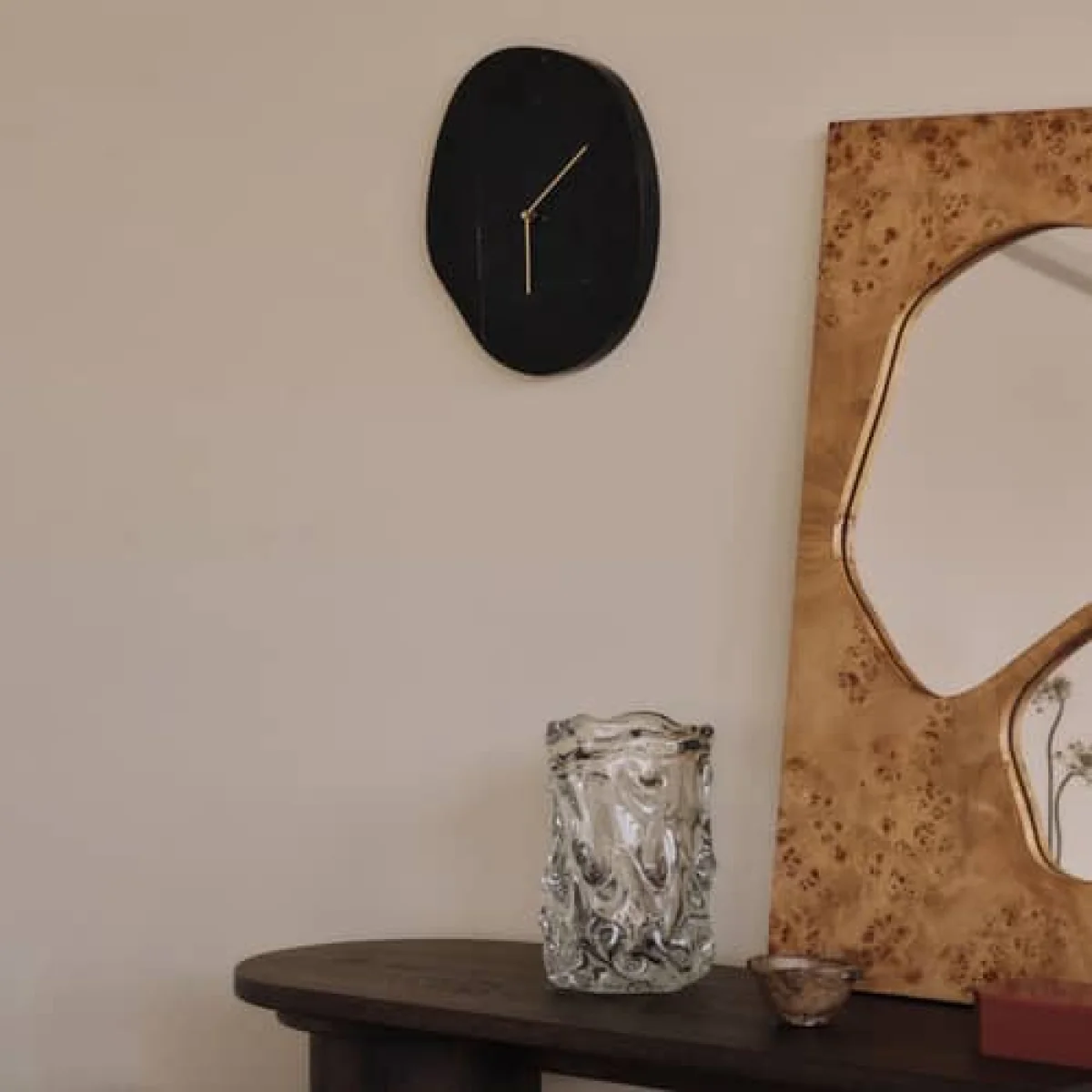 Folia Medium Wall mirror natural wood / L 50 x H 82 cm - Ferm Living – image 2