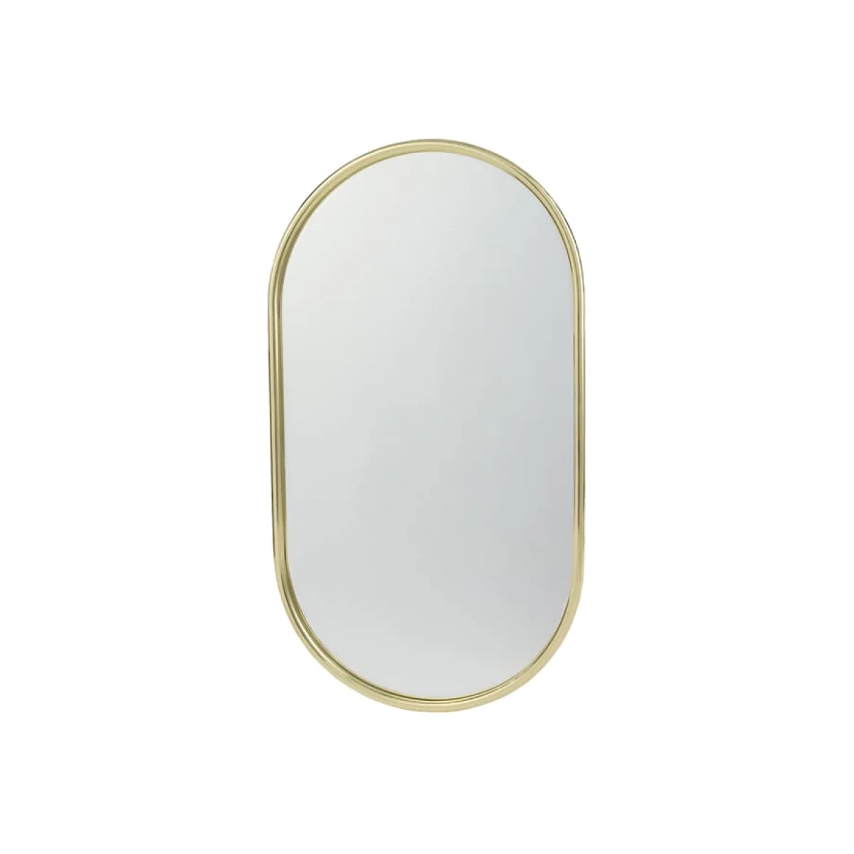 Angui Wide Wall mirror metal gold / 60 x 100 cm - AYTM – image 1