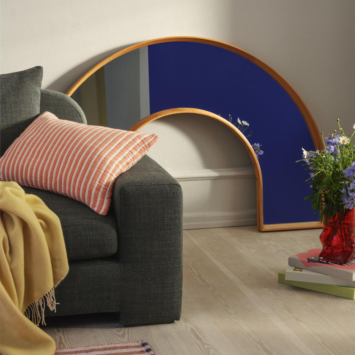 Alva Wall mirror natural wood / W 139 x H 90.5 cm - BROSTE COPENHAGEN – image 3