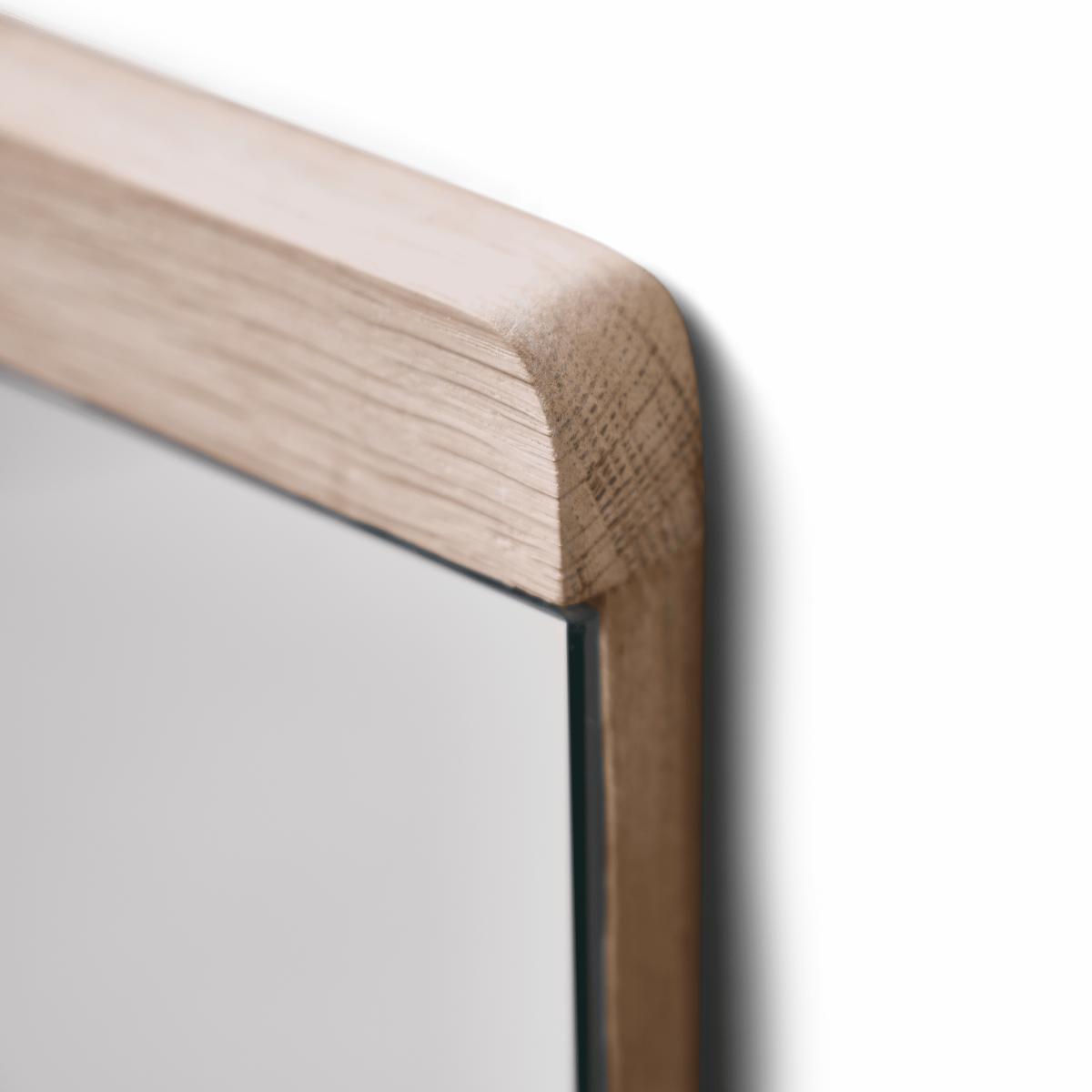 Form & Refine Rim wall mirror 35x110 cm White oak – image 2