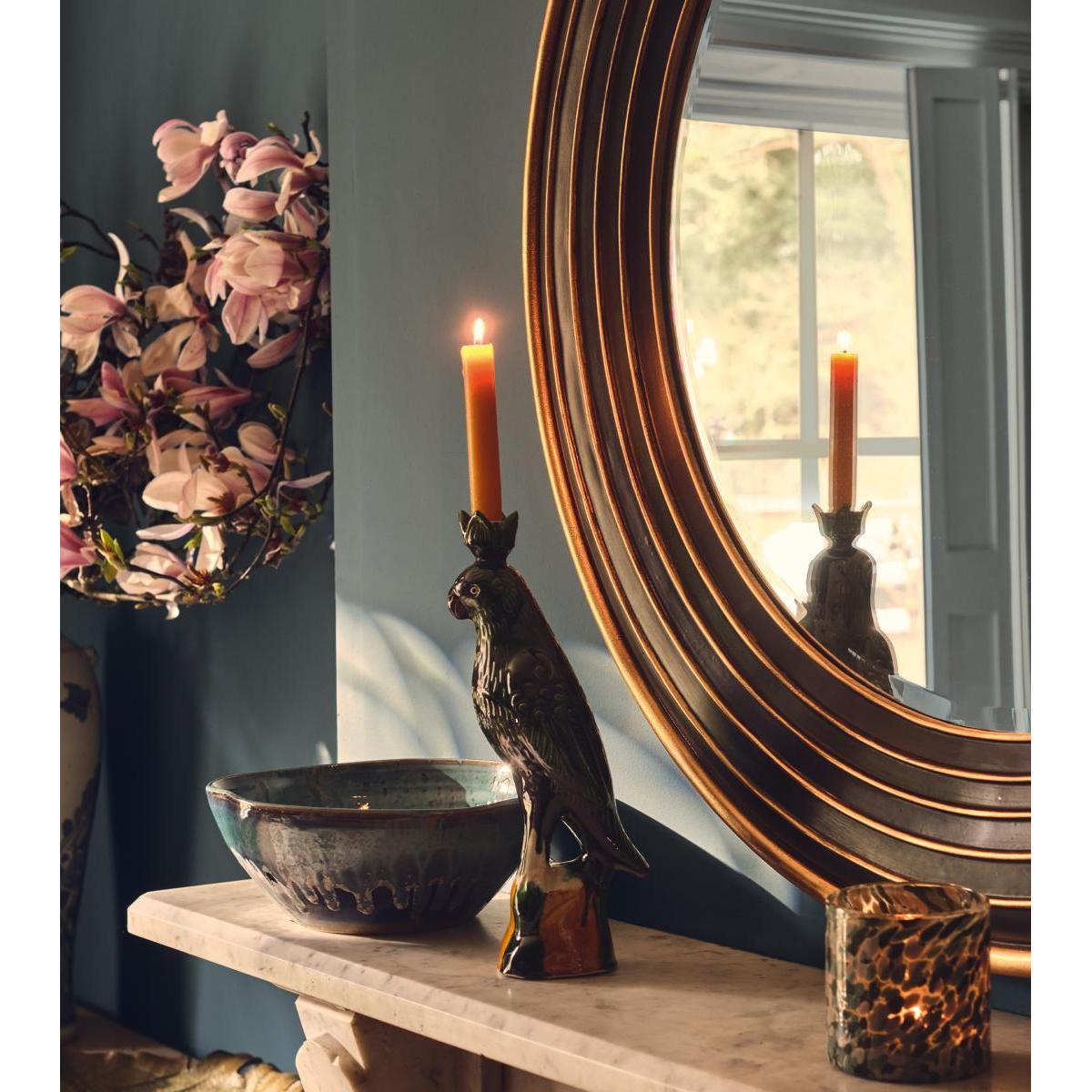 OKA, Raia Mirror - Green/Brown, Mirrors, Resin – image 2