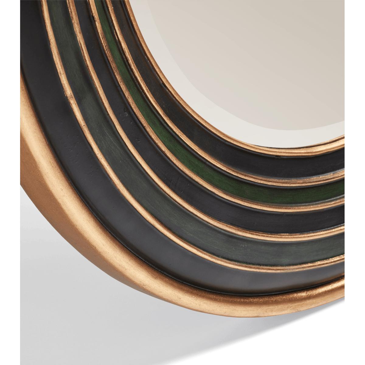 OKA, Raia Mirror - Green/Brown, Mirrors, Resin – image 3