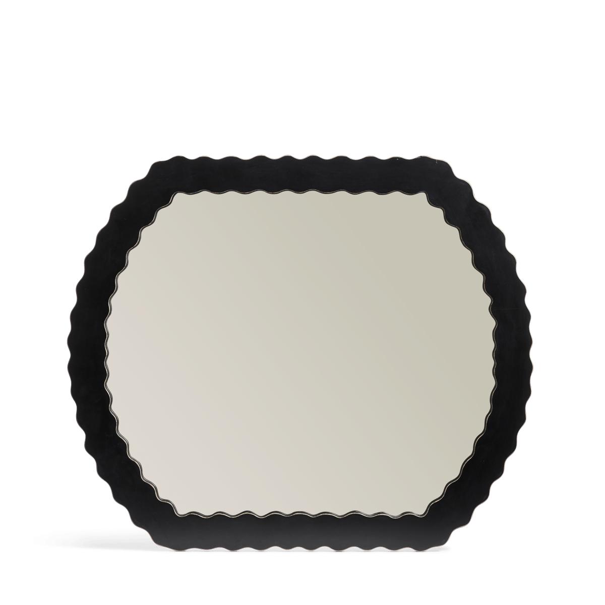 OKA, Talasa Mirror - Rubbed Black, Mirrors, Glass/Metal/Wood – image 3