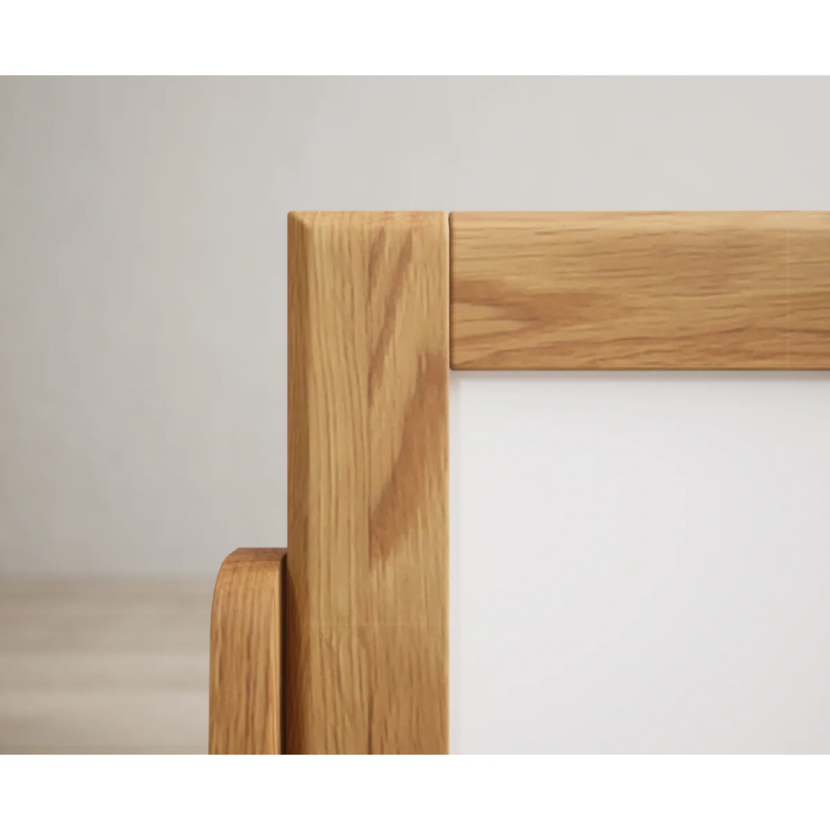 Parker Solid Oak Dressing Table Mirror – image 5