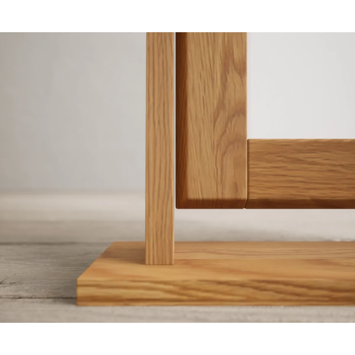 Parker Solid Oak Dressing Table Mirror – image 6