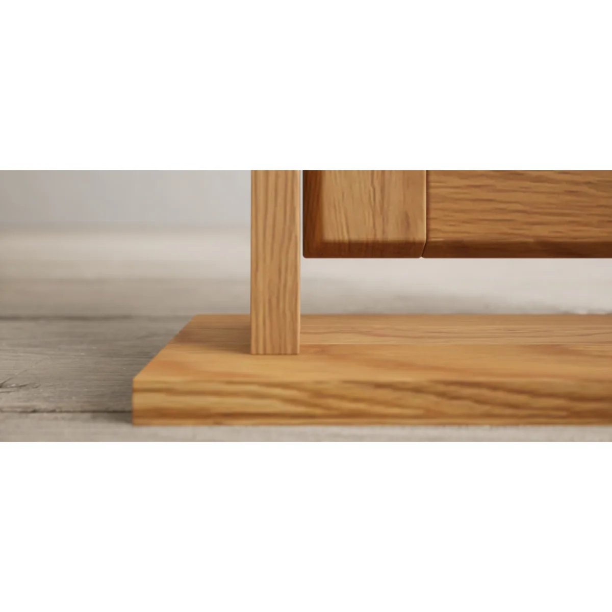 Parker Solid Oak Dressing Table Mirror – image 9