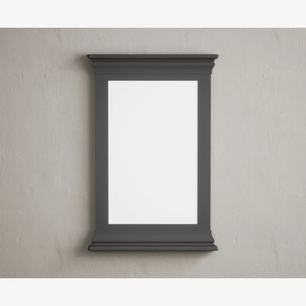 Charwood Charcoal Painted Large Mirror – image 1