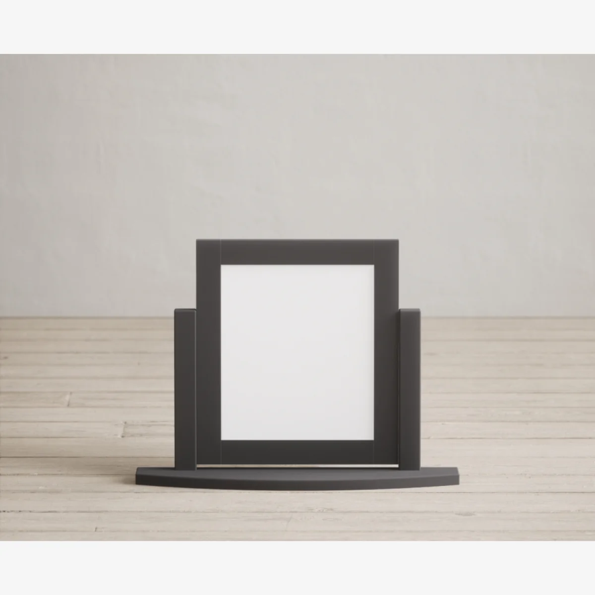 Charwood Charcoal Painted Dressing Table Mirror – image 1