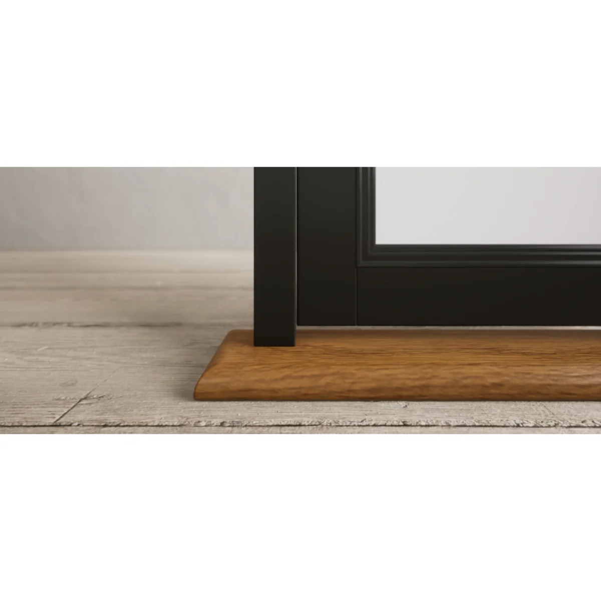 Charlton Oak and Black Painted Dressing Table Mirror – image 8