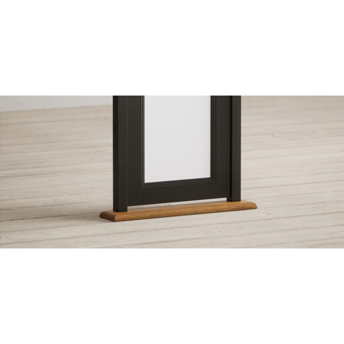 Charlton Oak and Black Painted Dressing Table Mirror – image 10