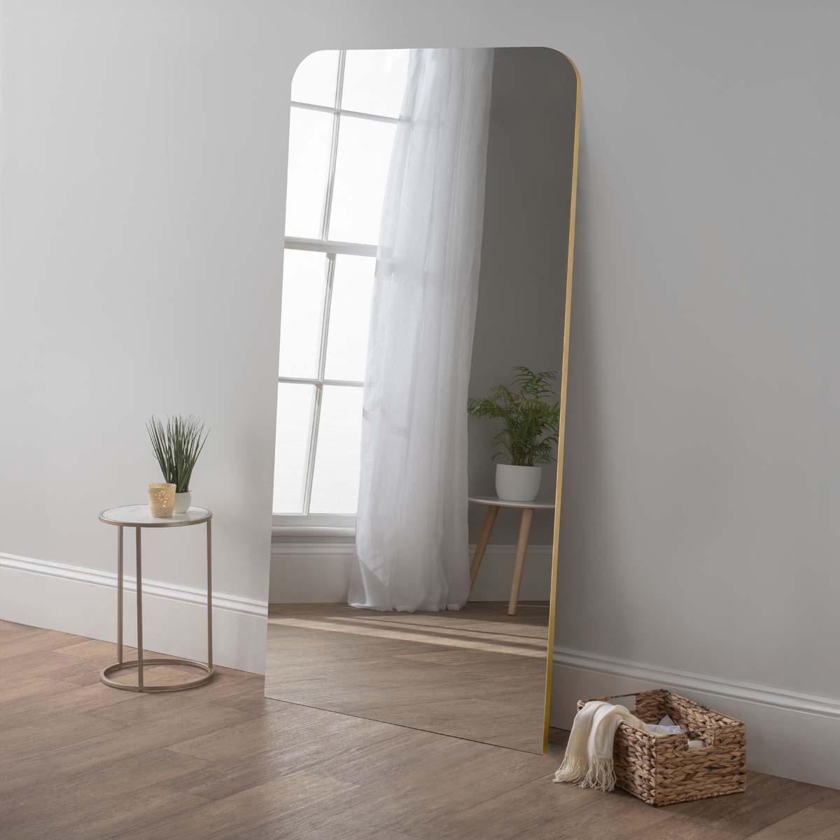 Olivia's Rada Full Length Leaner Mirror in Gold - 180x100cm – image 1