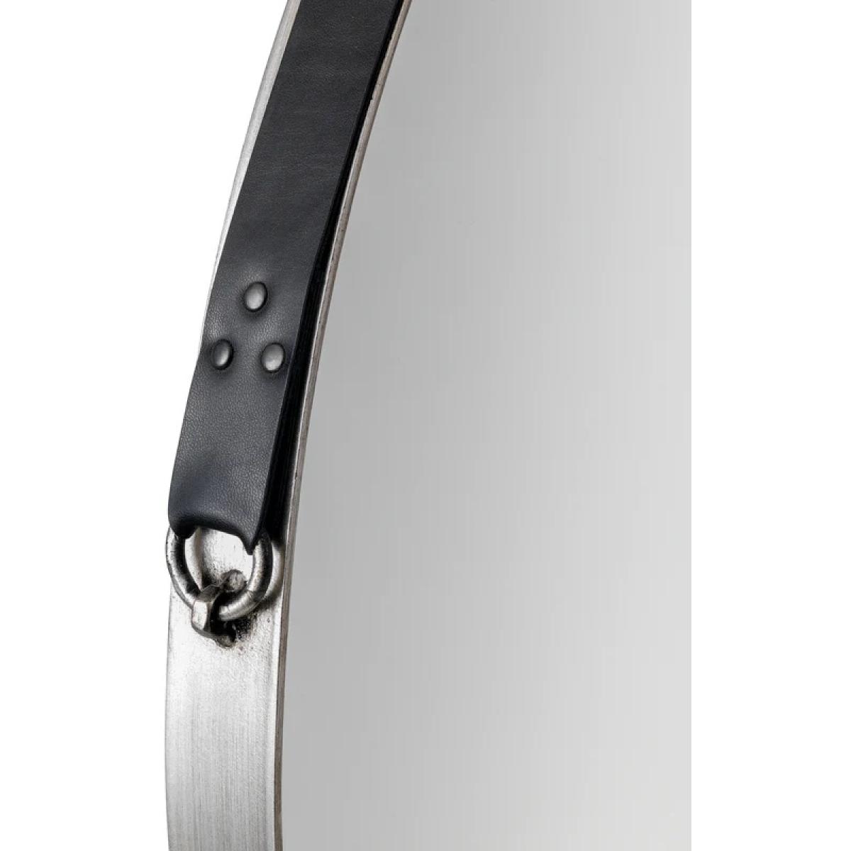 Julian Bowen Opera Round Mirror - Pewter – image 3