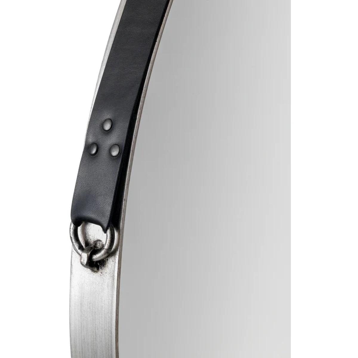 Julian Bowen Opera Round Mirror - Pewter – image 5