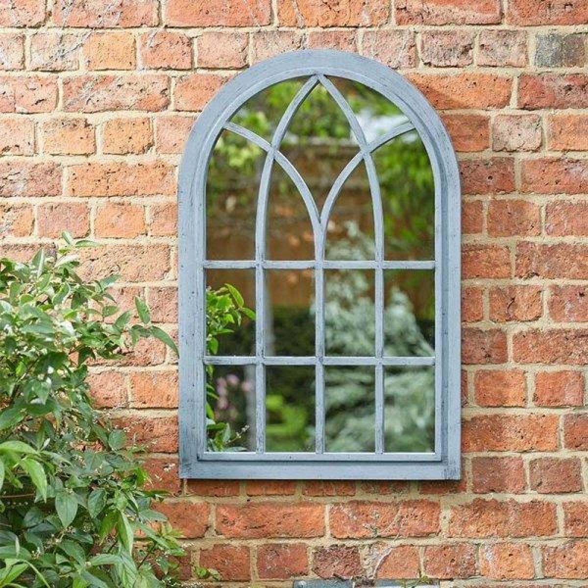 Smart Garden Victorian Home and Garden Mirror - Slate, Minimal – image 3