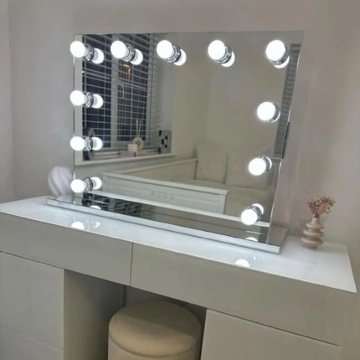 Houston Bluetooth Hollywood Mirror 80x60cm – image 13