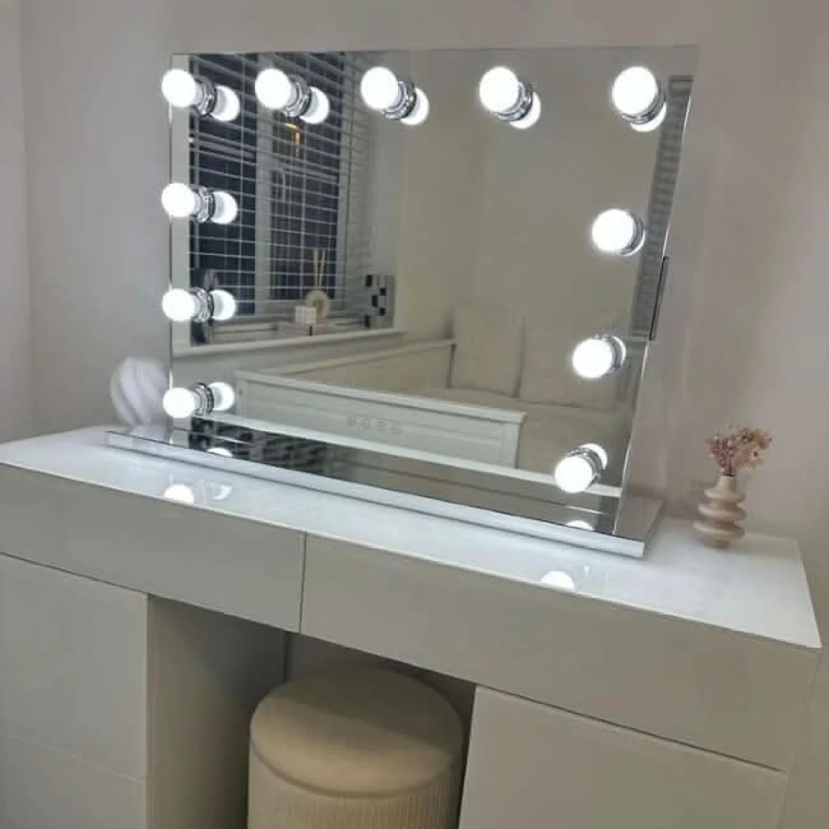 Houston Bluetooth Hollywood Mirror 80x60cm – image 15