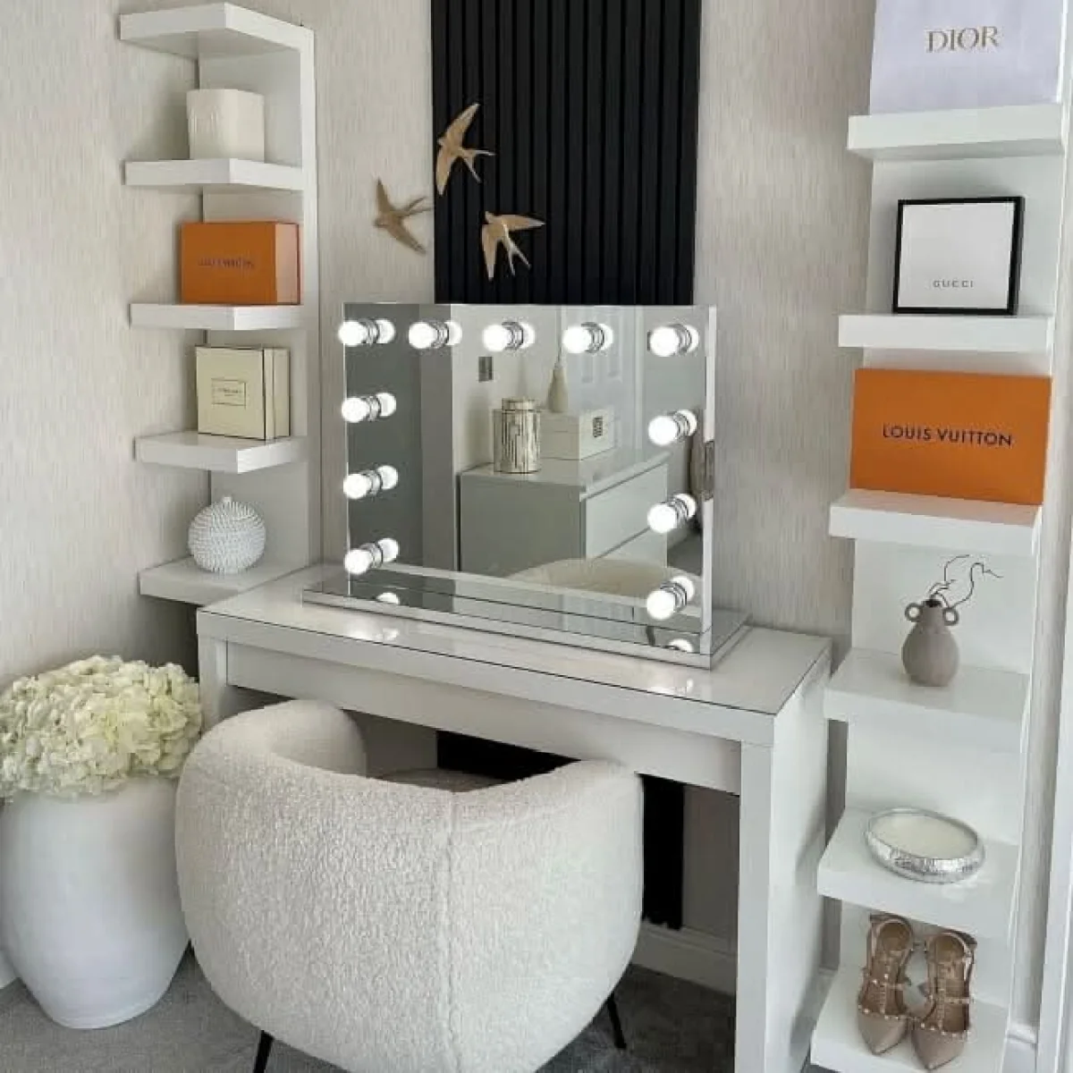 Houston Bluetooth Hollywood Mirror 80x60cm – image 3