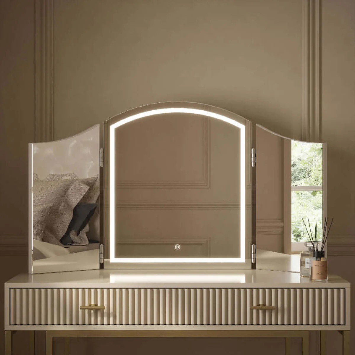 Cate Triple Dressing Table Mirror – image 3