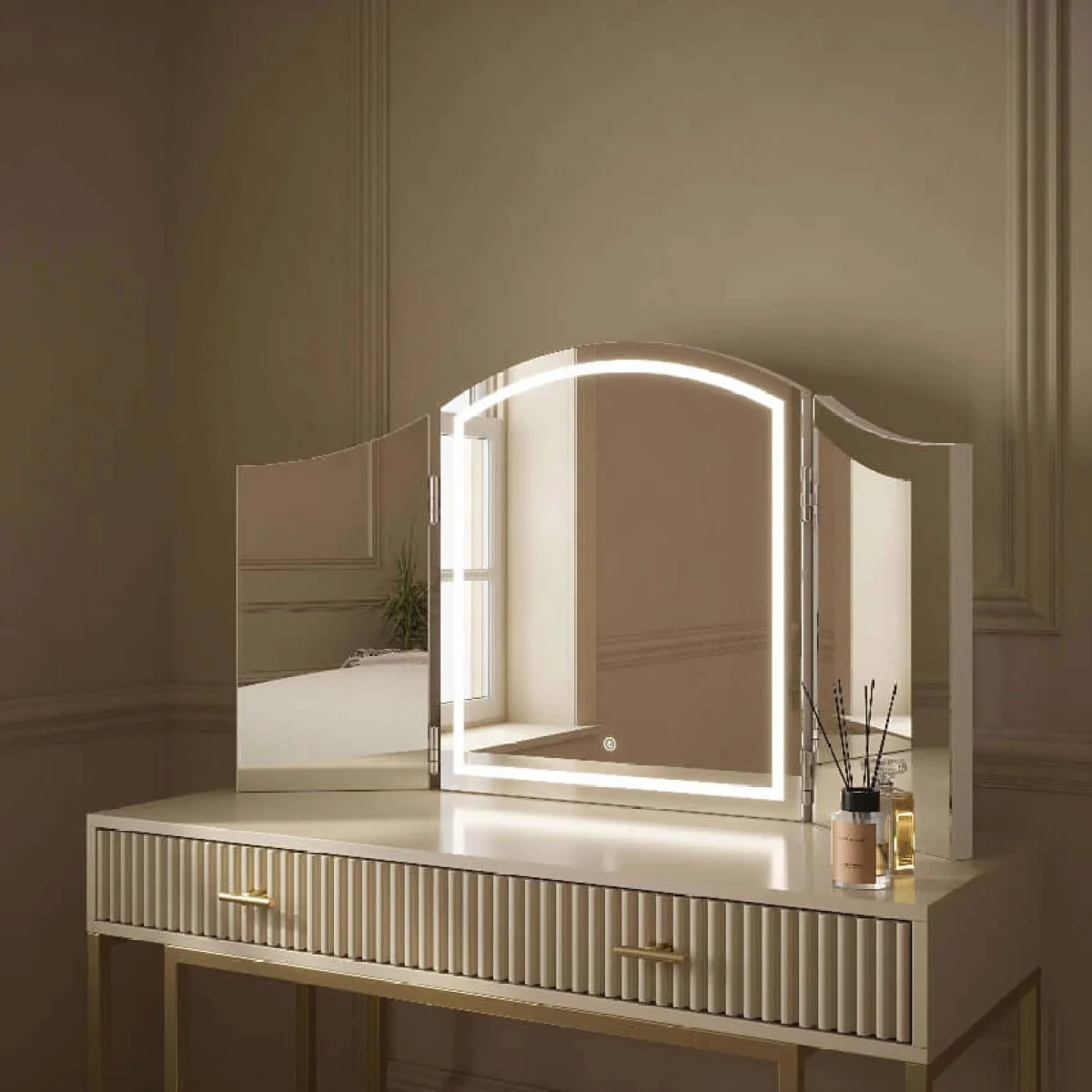 Cate Triple Dressing Table Mirror – image 4