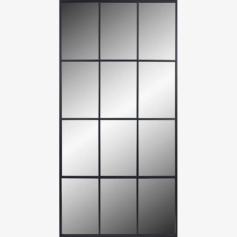 12 Pane Floor Standing Mirror – image 1