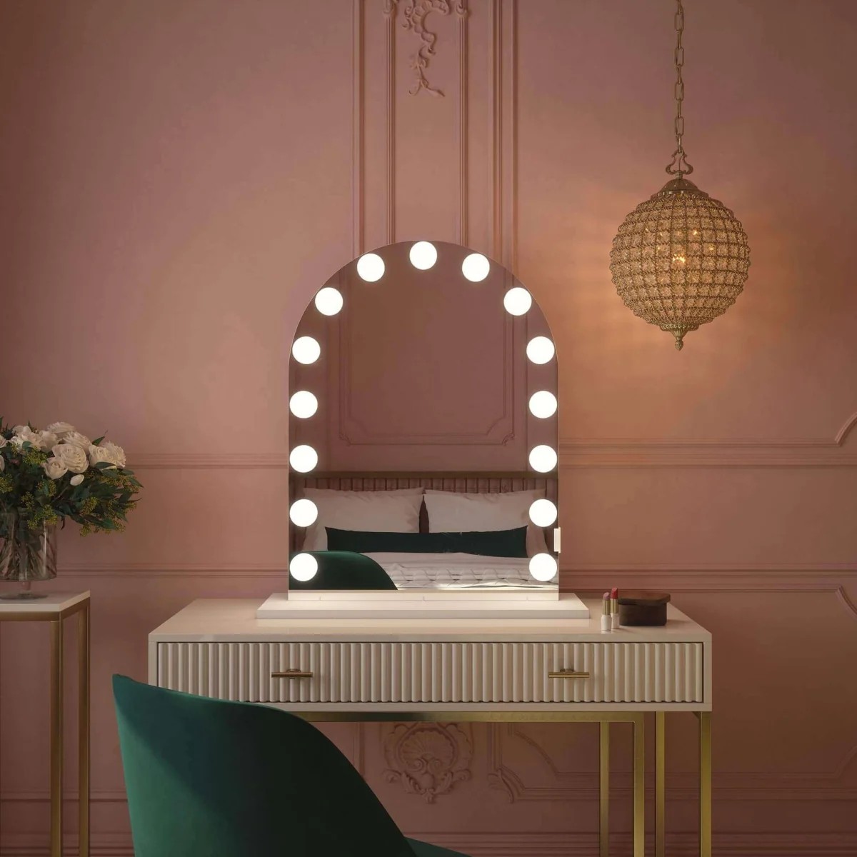 Charlize Arch Hollywood Mirror 80 x 60cm – image 15