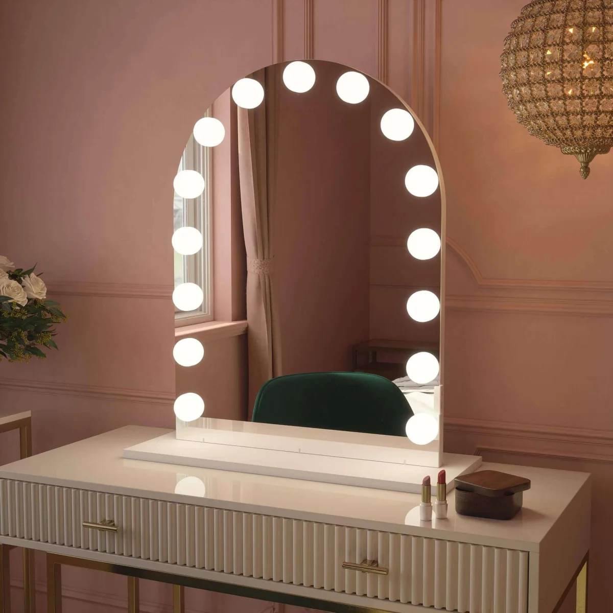 Charlize Arch Hollywood Mirror 80 x 60cm – image 5