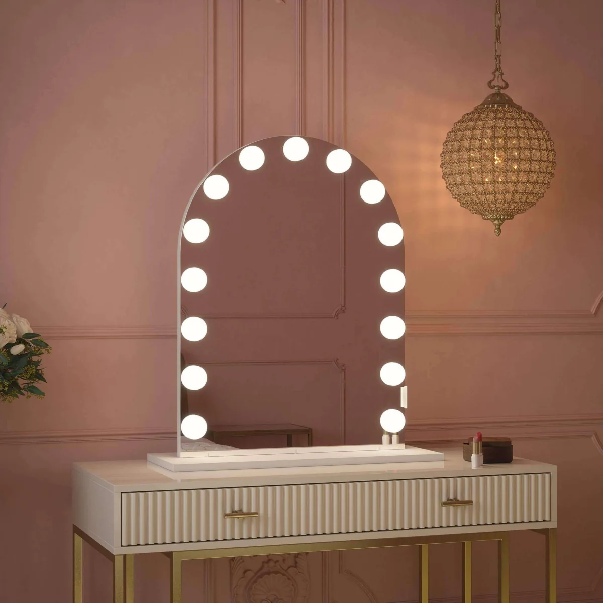 Charlize Arch Hollywood Mirror 80 x 60cm – image 7